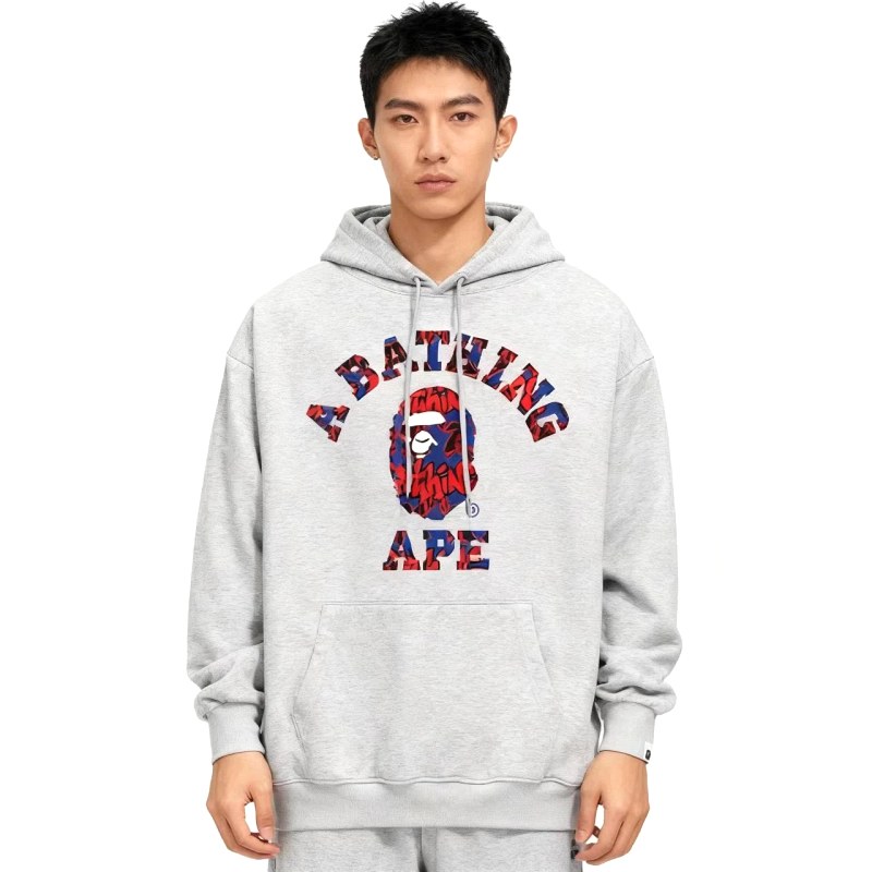 Bape White Hoodie in Relaxed Streetwear Style: Measured Fit, Fabric Weight and Packing Review
