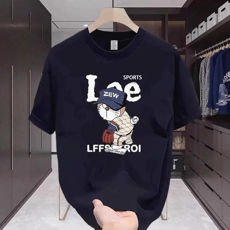 Lee Black T-Shirt Review: 250g vs 200g Cotton Tested in Casual Streetwear Style