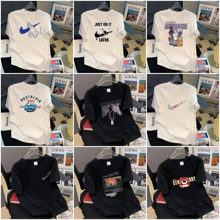 Nike Classic Logo Printed T-Shirt Review: A $3.88 Loose-Fit Graphic Tee in 30 Prints