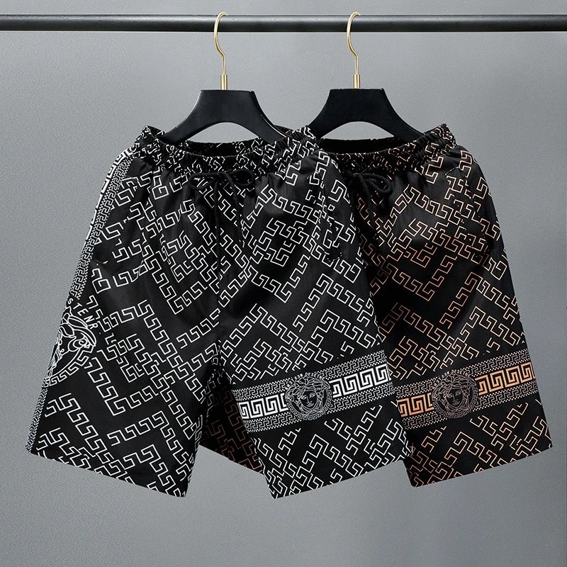 Versace Black Shorts in Everyday Casual Style Review: A $6.87 Polyester Five-Point Worn Through a Manchester Warm Spell